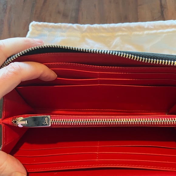 Christian Louboutin Multicolor Love Zip Wallet - Picture 11 of 15